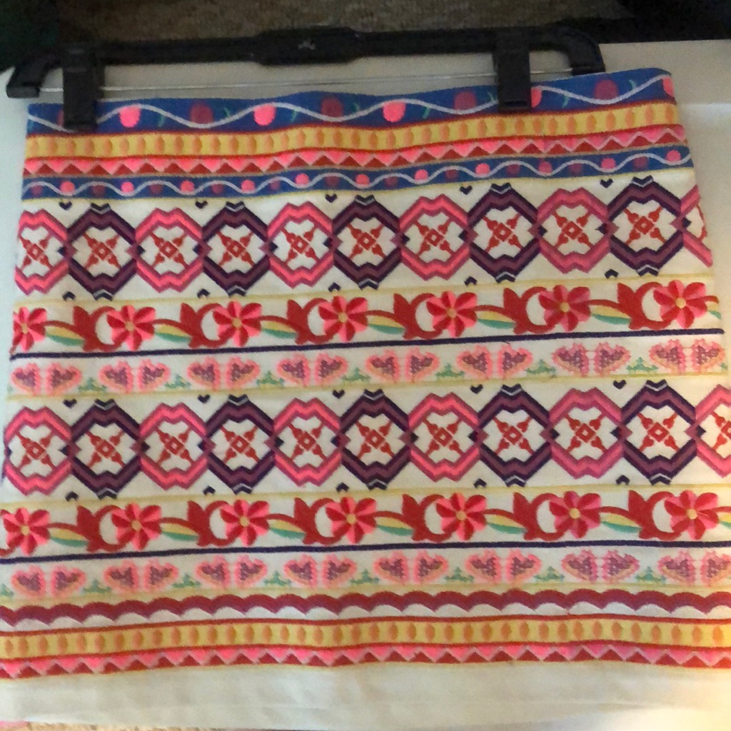 Francesca’s Boutique Floral Mini Skirt